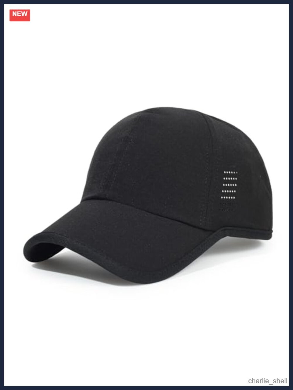 Quick Dry Baseball Cap Unstructured Athletic Golf Hat Mesh Adjustable